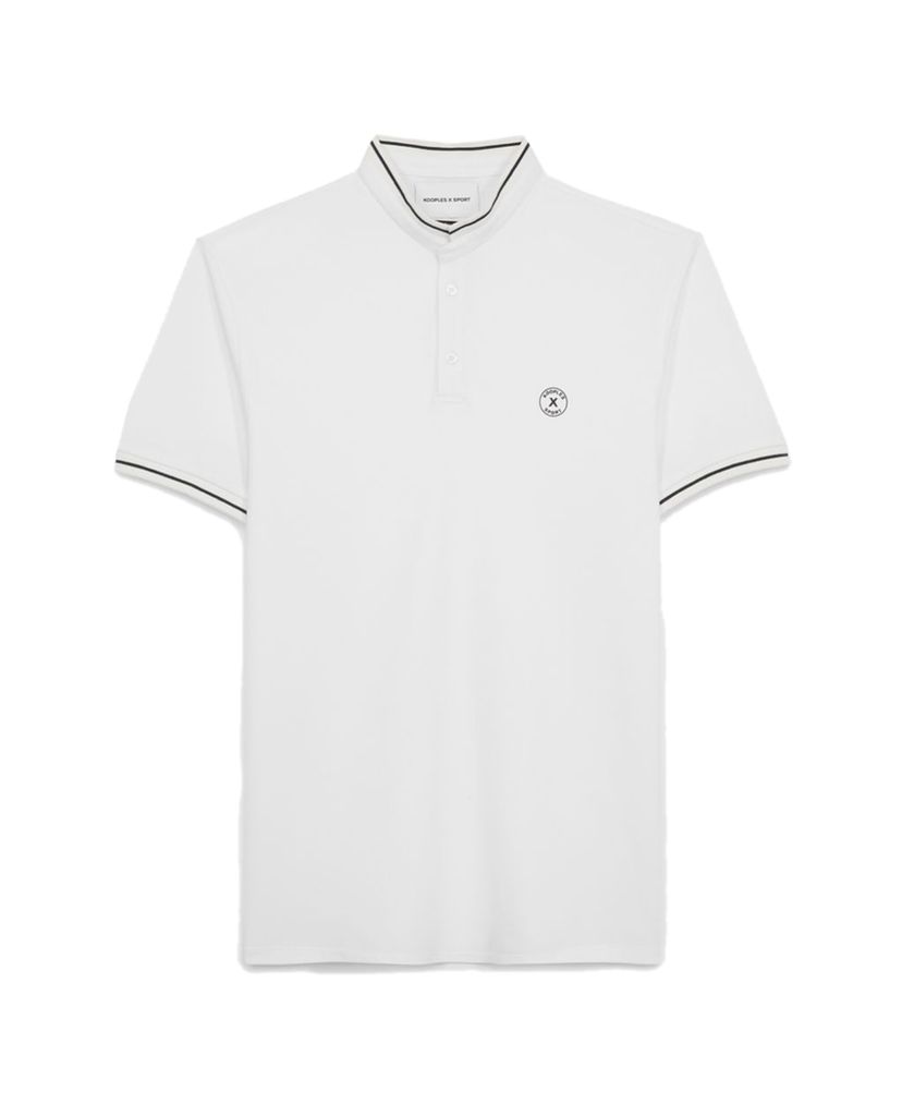 THE KOOPLES - Áo polo nam Collar and rubber logo