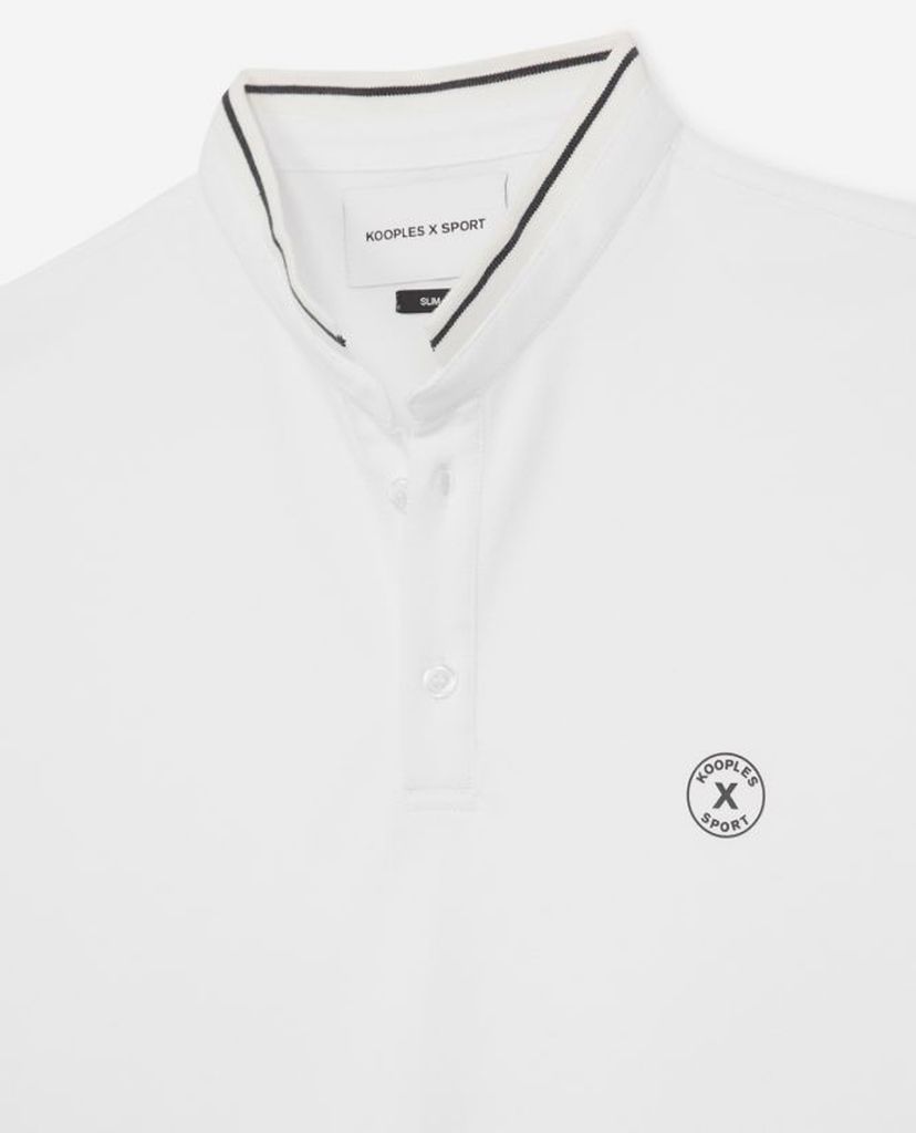 THE KOOPLES - Áo polo nam Collar and rubber logo
