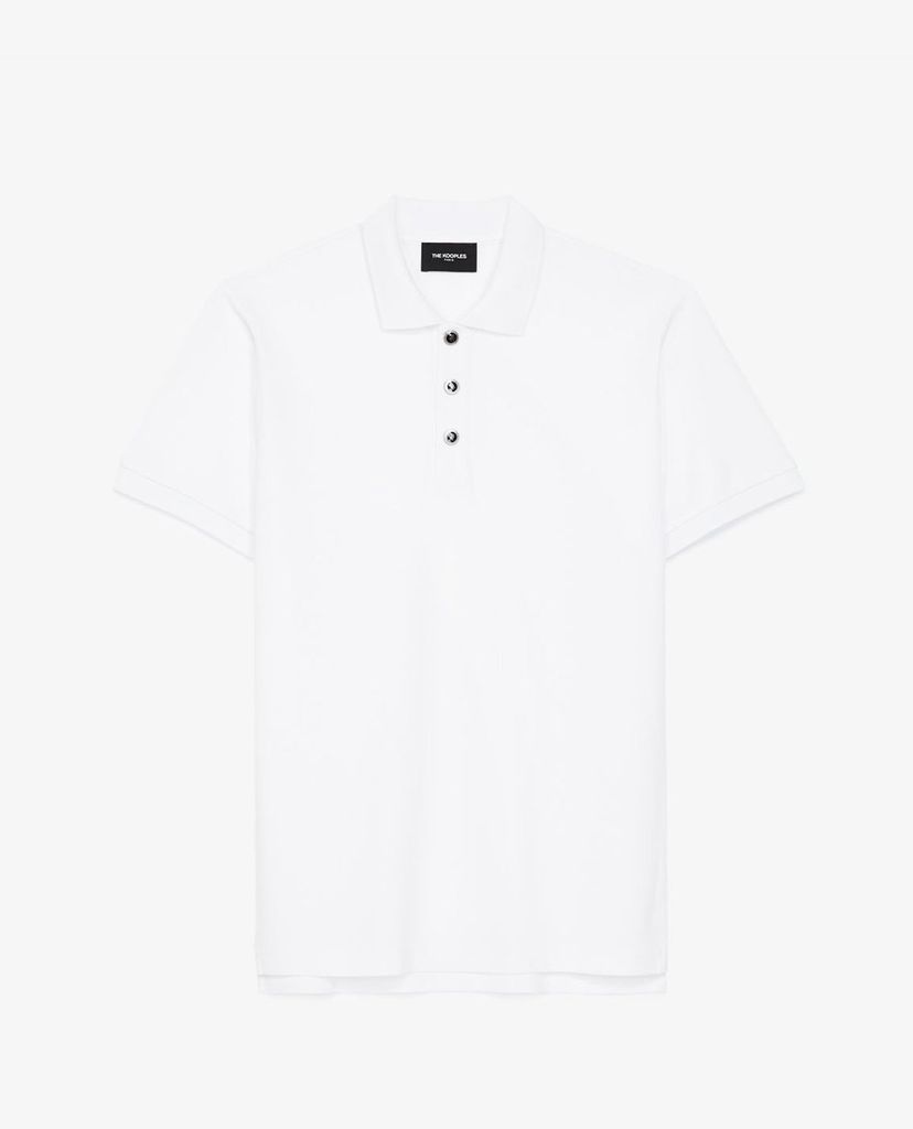 THE KOOPLES - Áo polo nam ngắn tay Jewel Buttons