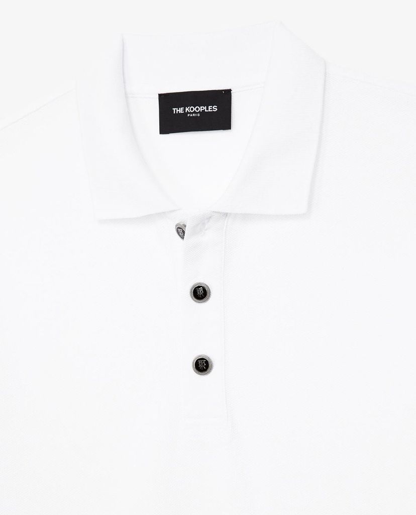 THE KOOPLES - Áo polo nam ngắn tay Jewel Buttons