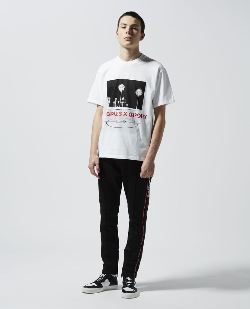 THE KOOPLES - Áo thun nam tay ngắn Sportwear Print