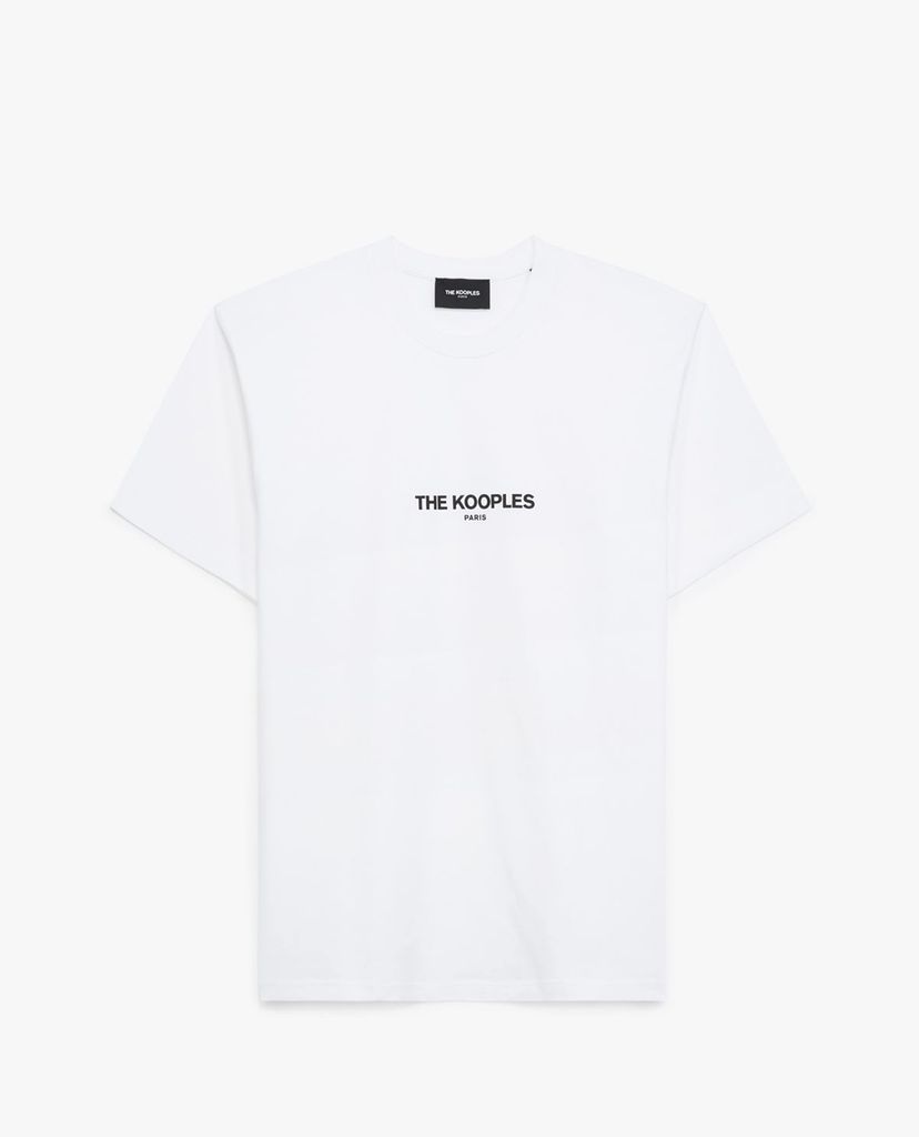 THE KOOPLES - Áo thun nam cổ tròn ngắn tay The Kooples Logo