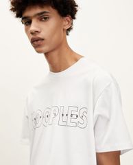 THE KOOPLES - Áo thun nam Sport Line Signature Worn Cotton Relaxed