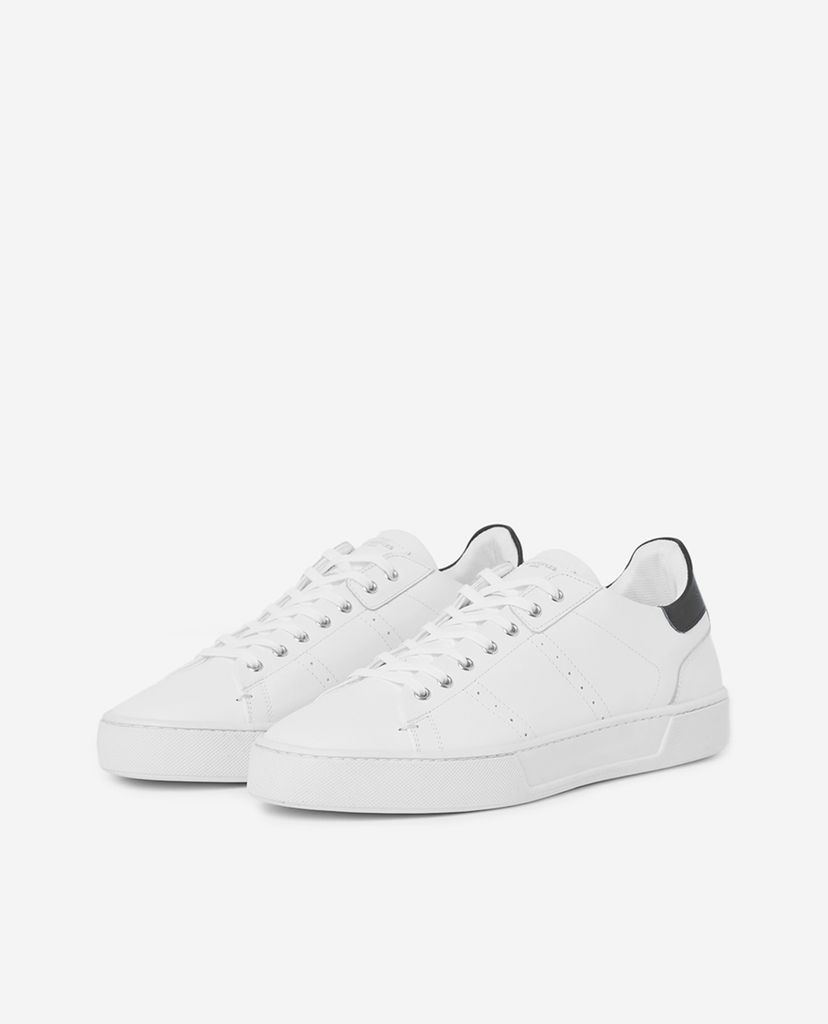 THE KOOPLES - Giày sneaker nam phối dây White Leather