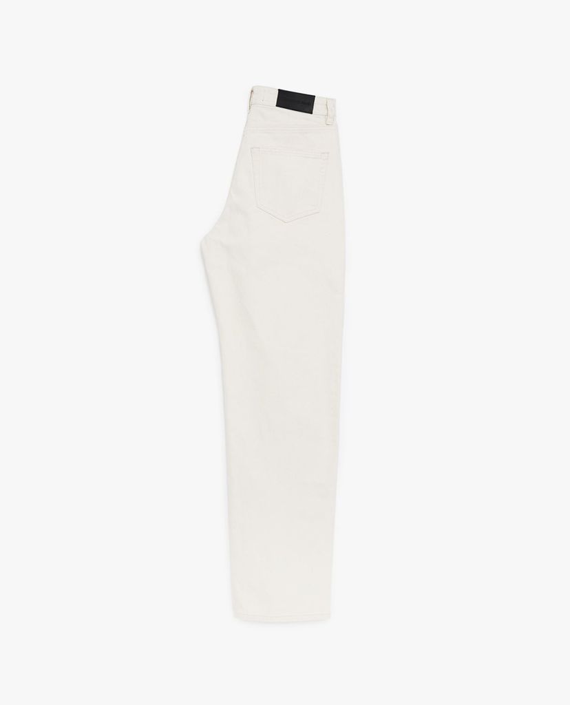 THE KOOPLES - Quần jeans nữ phom ôm White High Rise