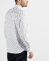 TED BAKER - Áo sơ mi nam tay dài in hoa Costar