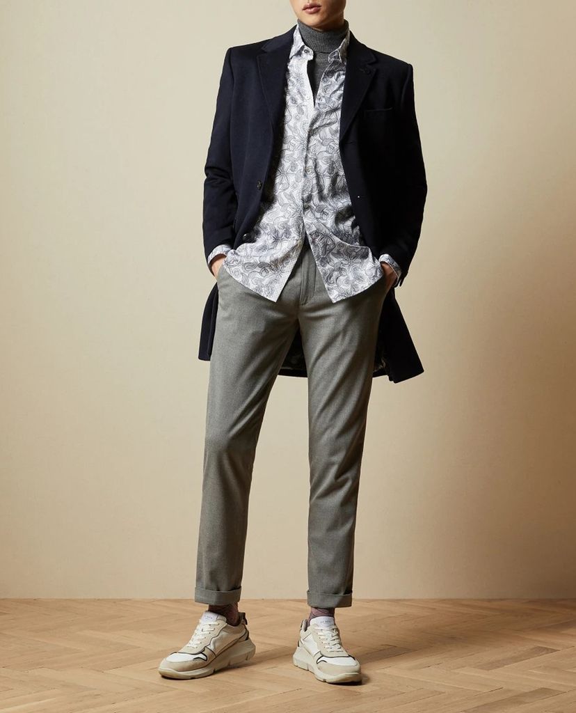 TED BAKER - Áo sơ mi nam họa tiết hoa Paisley Printed