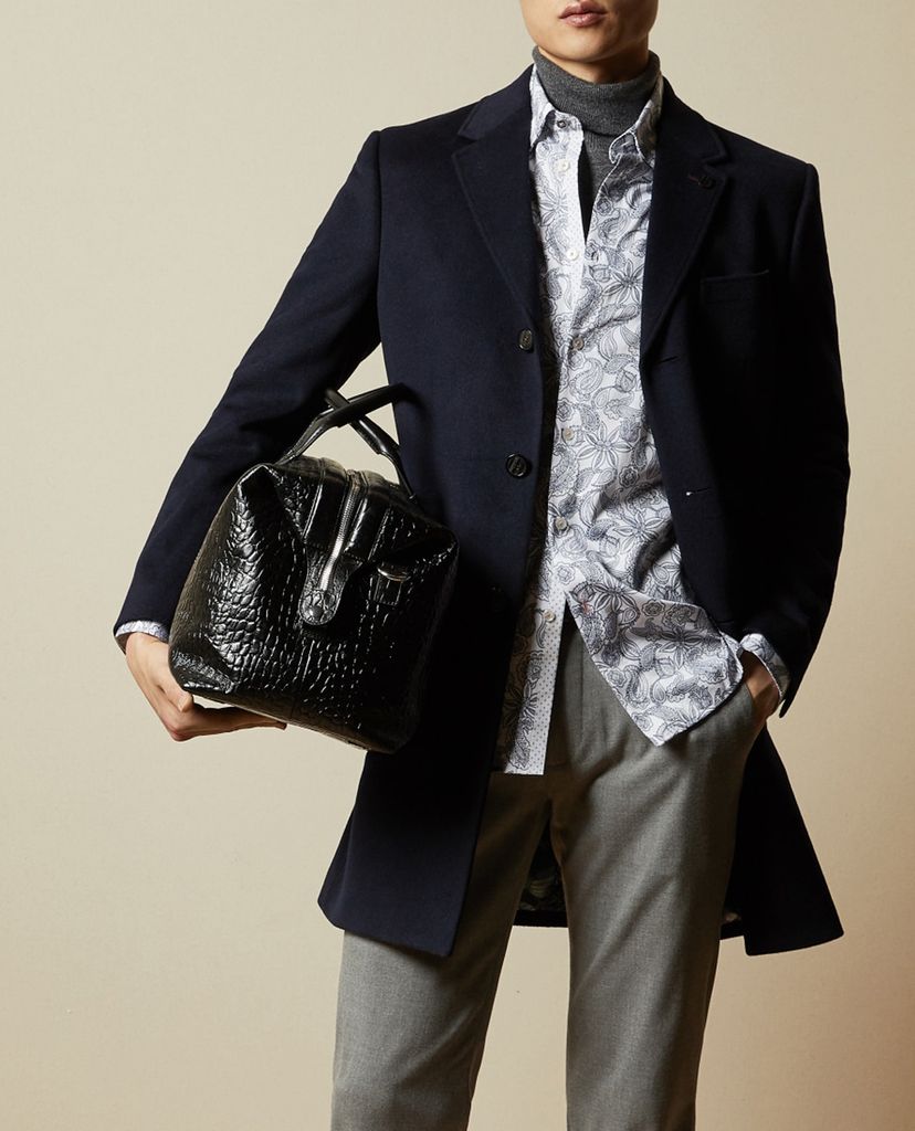 TED BAKER - Áo sơ mi nam họa tiết hoa Paisley Printed