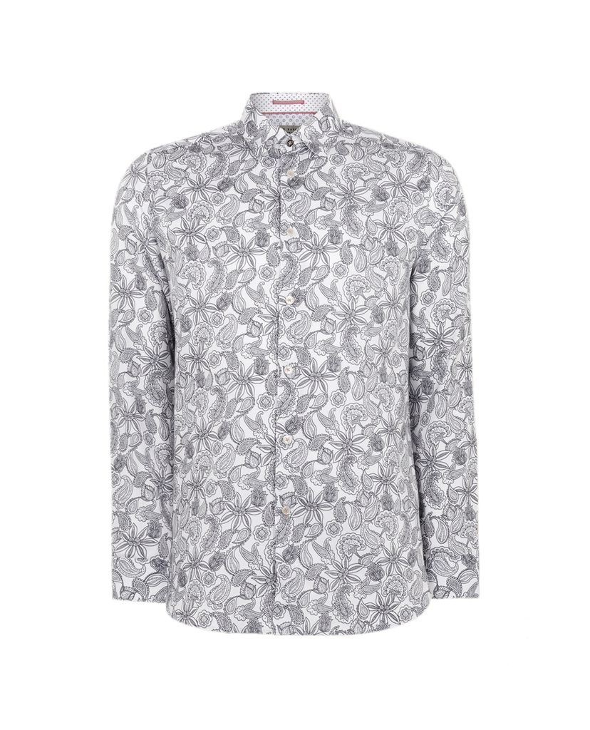 TED BAKER - Áo sơ mi nam họa tiết hoa Paisley Printed