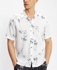 TED BAKER - Áo sơ mi nam tay ngắn Runslo