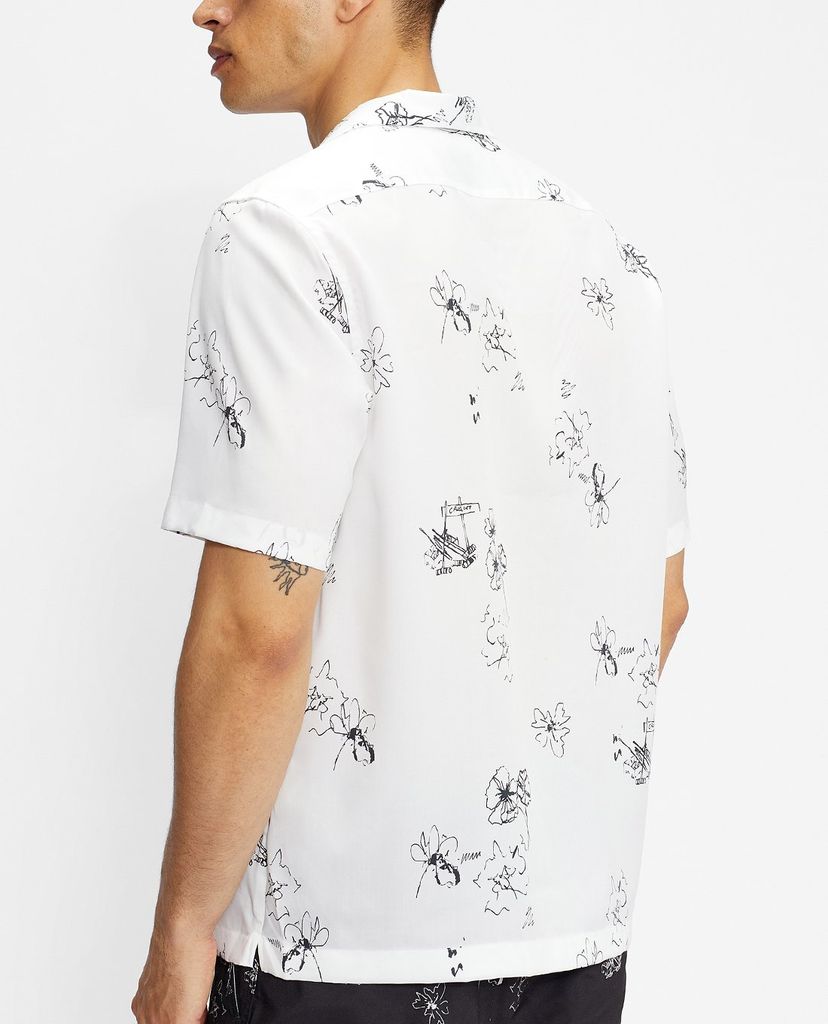 TED BAKER - Áo sơ mi nam tay ngắn Runslo