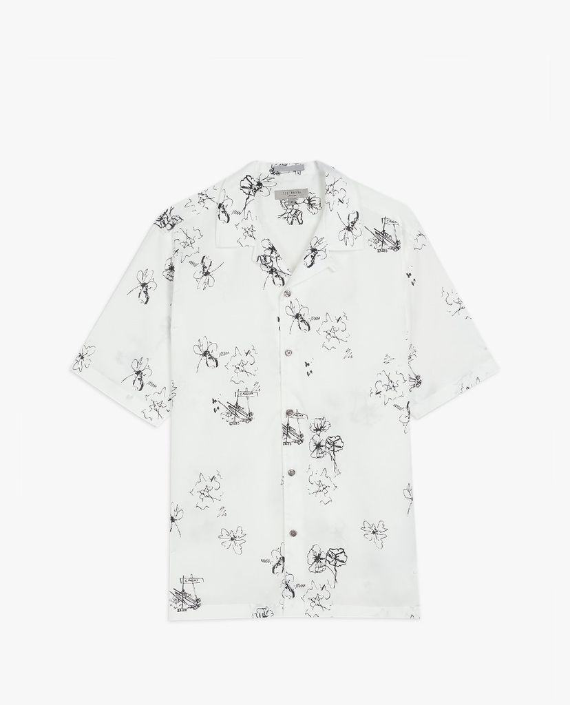 TED BAKER - Áo sơ mi nam tay ngắn Runslo