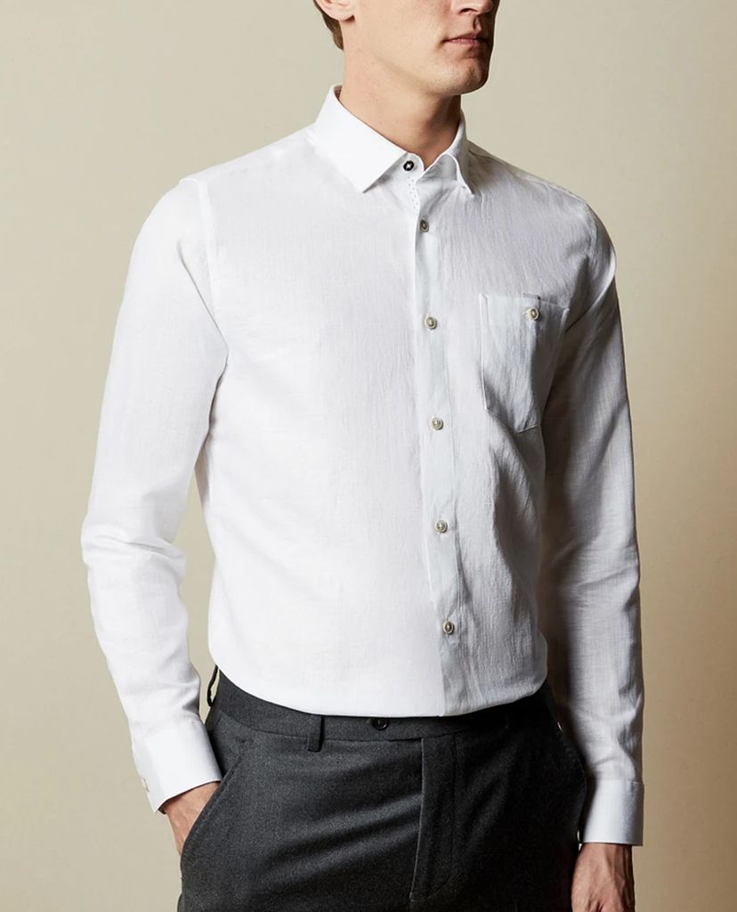 TED BAKER - Áo sơ mi nam tay dài Tiptoe