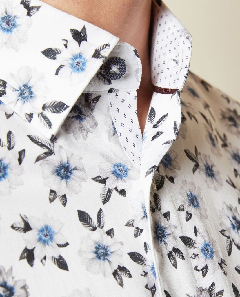 Áo sơ mi nam họa tiết hoa Floral