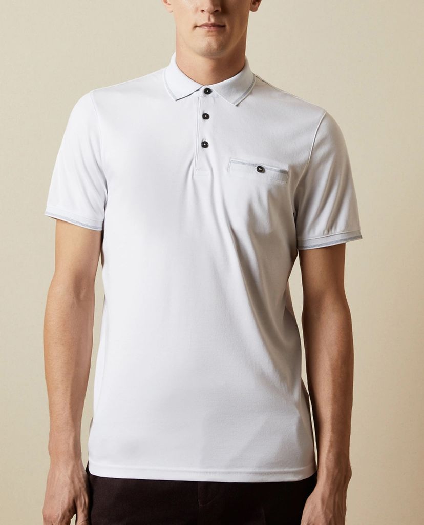 TED BAKER - Áo polo nam ngắn tay Boomie
