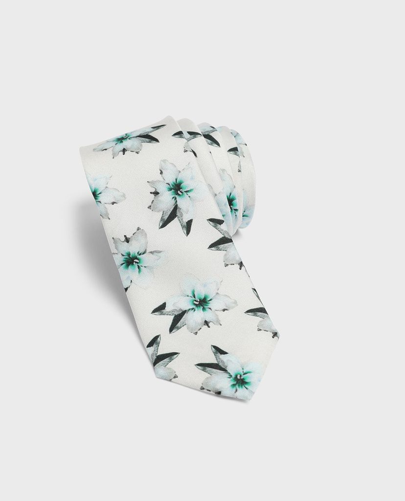 TED BAKER - Cà vạt nam lụa Sarsh