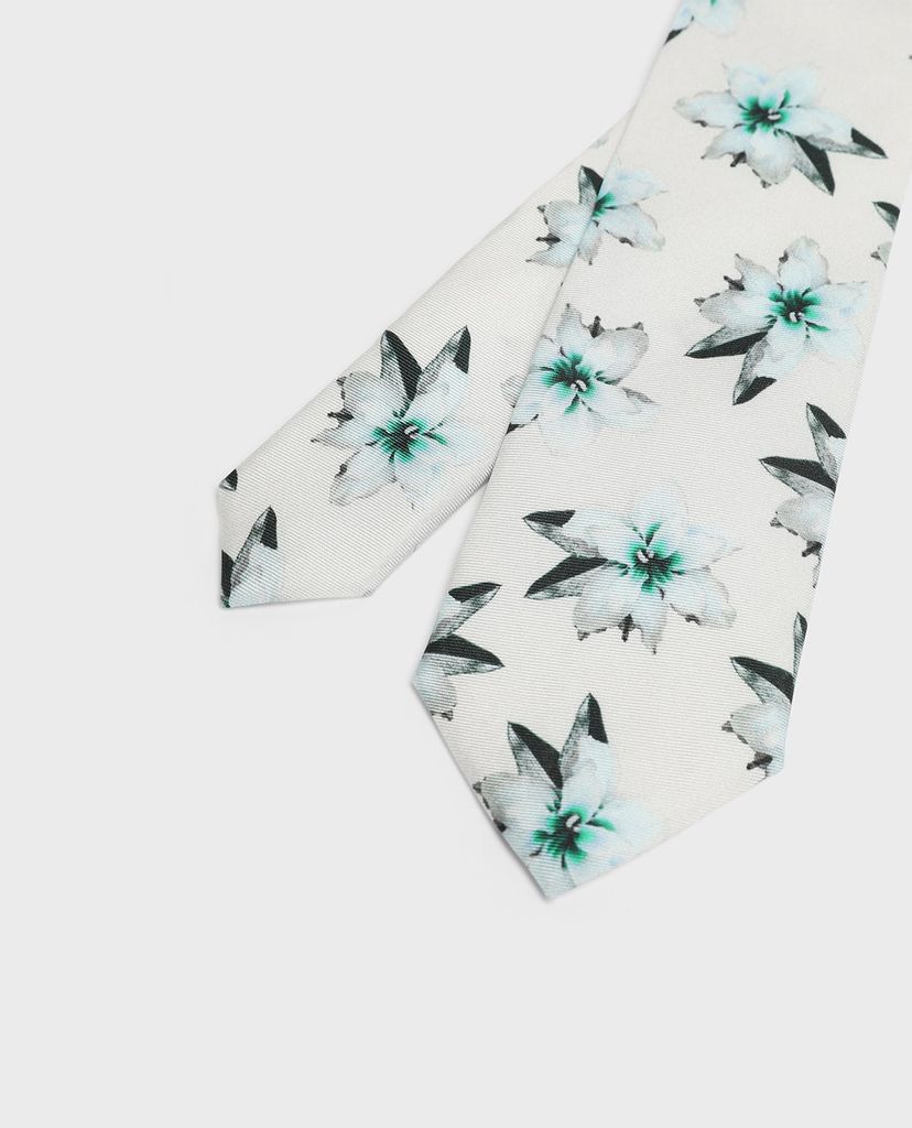 TED BAKER - Cà vạt nam lụa Sarsh