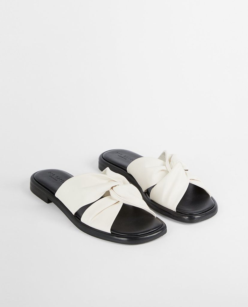 TED BAKER - Dép nữ quai xoắn Pebba