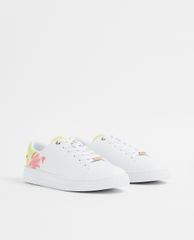 TED BAKER - Giày trainer nữ họa tiết hoa ở gót oKeylie