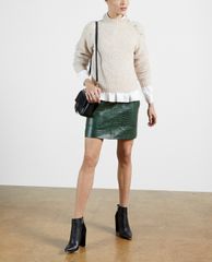 TED BAKER - Áo kiểu nữ tay dài cổ bẻ Cannan