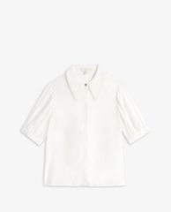 TED BAKER - Áo kiểu nữ tay ngắn cổ bẻ đính hạt Guiliaa
