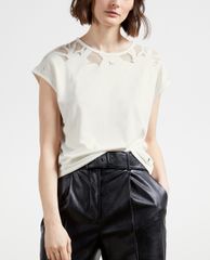 TED BAKER - Áo thun nữ tay ngắn cổ tròn Lehoo