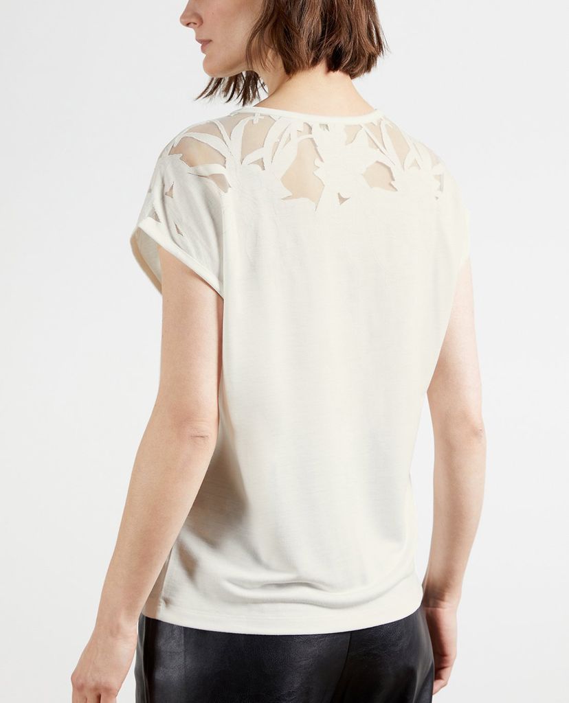 TED BAKER - Áo thun nữ tay ngắn cổ tròn Lehoo