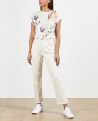 TED BAKER - Áo thun nữ tay ngắn cổ tròn Lylie