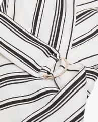 TED BAKER - Đầm mini sát nách cổ V Aliicee Stripe
