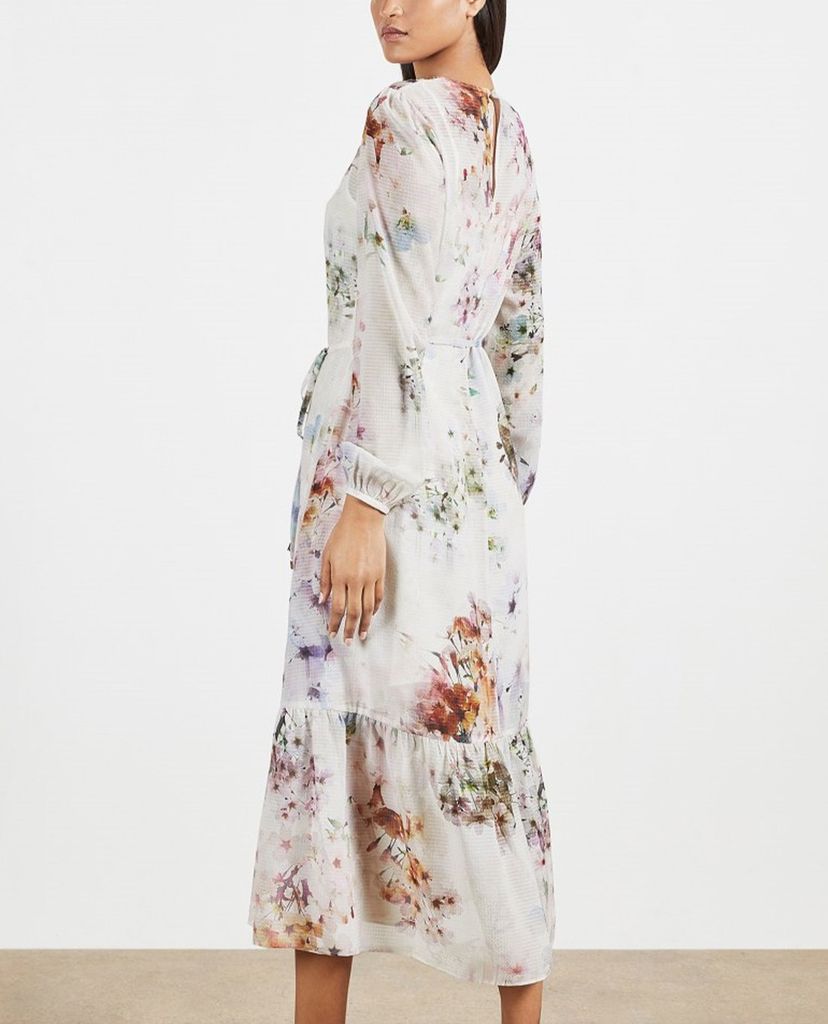 TED BAKER - Đầm midi tay dài đuôi cá Kally