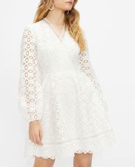 TED BAKER - Đầm mini cổ V tay dài Liyaa