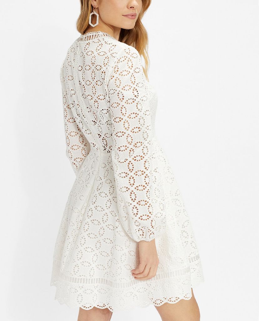 TED BAKER - Đầm mini cổ V tay dài Liyaa