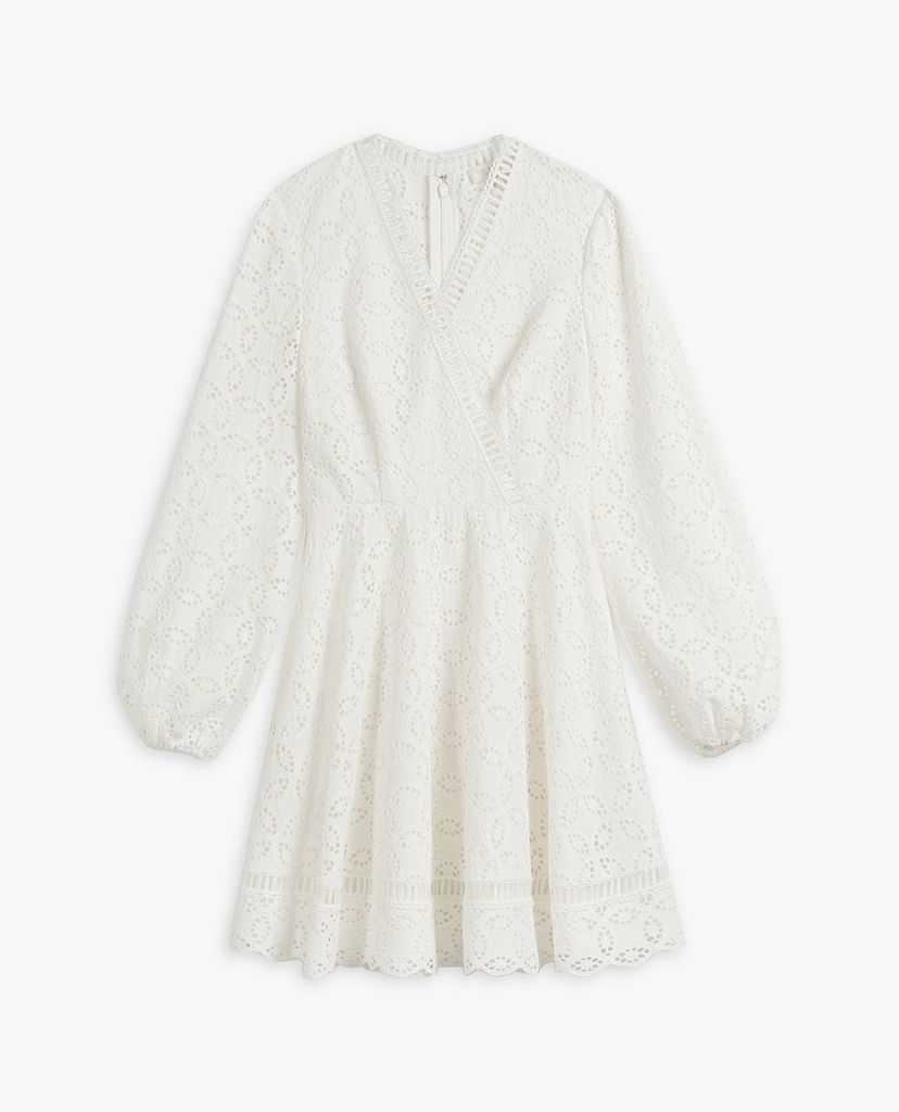 TED BAKER - Đầm mini cổ V tay dài Liyaa