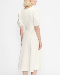 TED BAKER - Đầm midi tay ngắn cổ V Poppyy