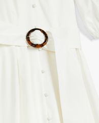 TED BAKER - Đầm midi tay ngắn cổ V Poppyy