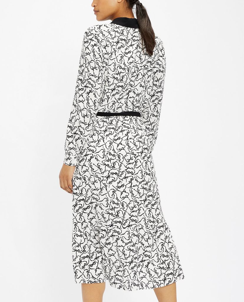 TED BAKER - Đầm midi tay dài Silviia Metropolis