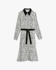 TED BAKER - Đầm midi tay dài Silviia Metropolis