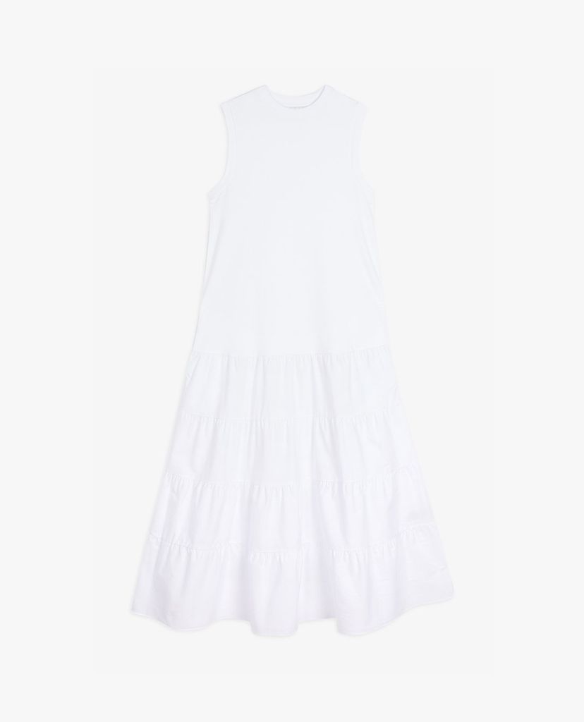 TED BAKER - Đầm midi cổ tròn sát nách Viannee