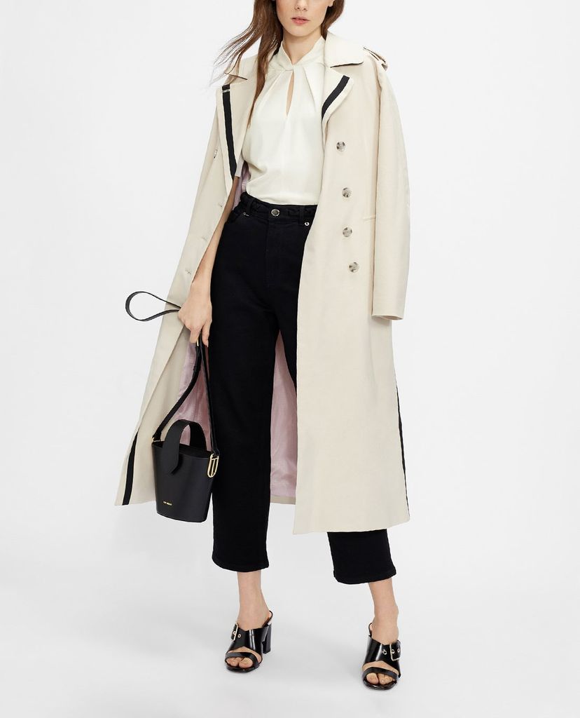TED BAKER - Áo sweater nữ tay lở cổ xoắn Graycia