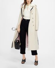 TED BAKER - Áo sweater nữ tay lở cổ xoắn Graycia