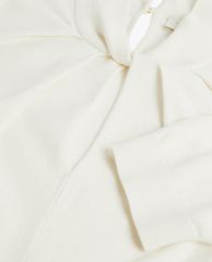 TED BAKER - Áo sweater nữ tay lở cổ xoắn Graycia