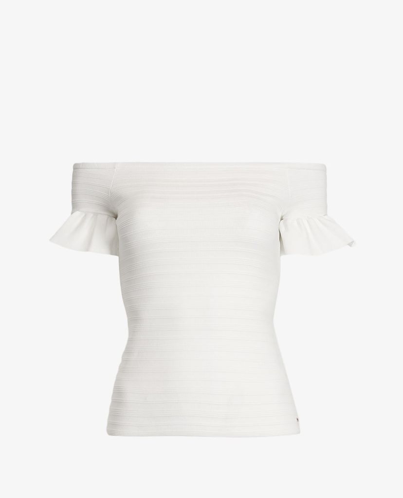 TED BAKER - Áo kiểu nữ bẹt vai phom ôm Misteey