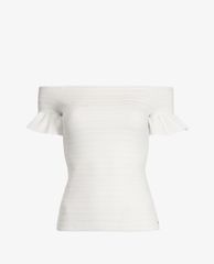 TED BAKER - Áo kiểu nữ bẹt vai phom ôm Misteey