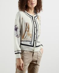 TED BAKER - Áo khoác cardigan nữ cổ tròn Patrina