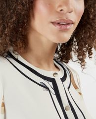 TED BAKER - Áo khoác cardigan nữ cổ tròn Patrina