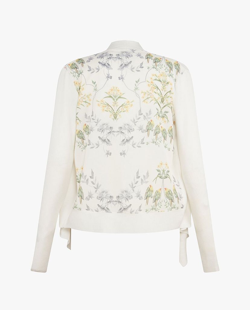 TED BAKER - Áo cardigan nữ cổ đổ tay dài Skyllar