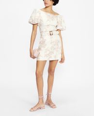 TED BAKER - Chân váy mini chữ A phối thắt lưng Apryl