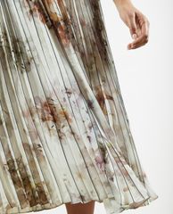 TED BAKER - Chân váy midi xếp li Flavvia