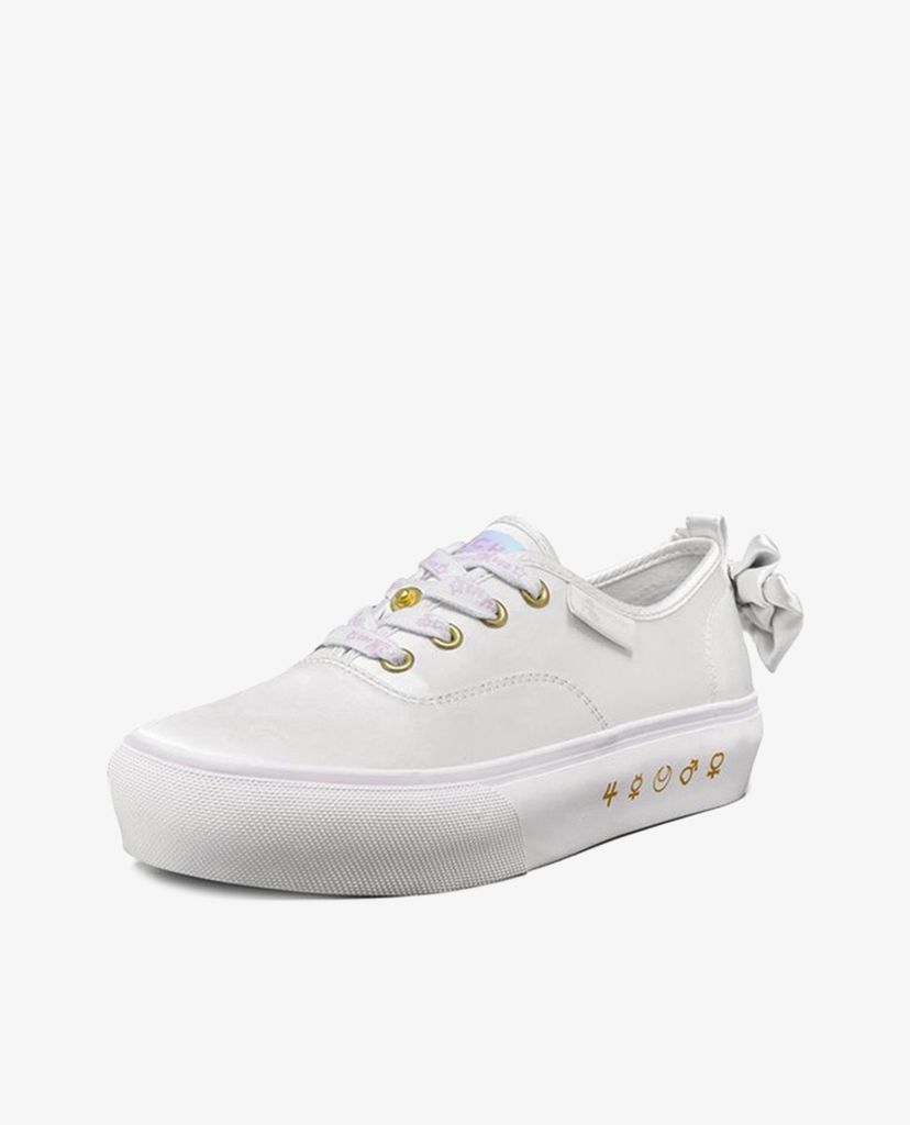 SKECHERS - Giày sneaker nữ thắt dây Bobs Marley x Sailor Moon