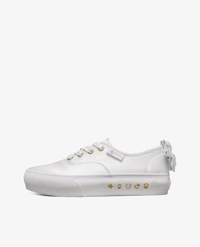 SKECHERS - Giày sneaker nữ thắt dây Bobs Marley x Sailor Moon